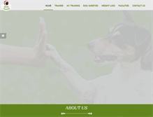 Tablet Screenshot of dogtrainerincoimbatore.com
